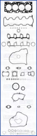 WILMINK GROUP wg1164555 -  Комплект прокладок, двигатель